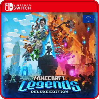 Minecraft Legends Deluxe Edition Switch Game Key (Europe & UK)