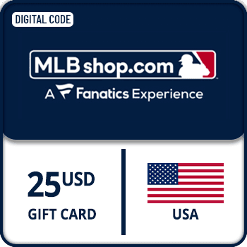 MLB Shop Gift Card USA $25