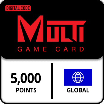Multi Game Gift Card GLOBAL Points 5000