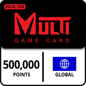 Multi Game Gift Card GLOBAL Points 500000