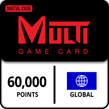 Multi Game Gift Card GLOBAL Points 60000