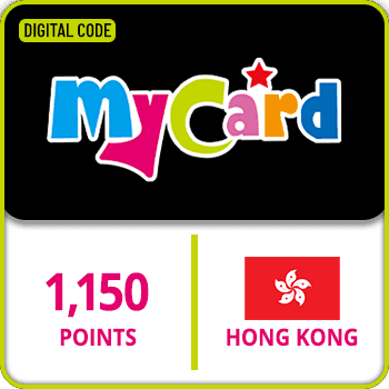 MyCard Gift Card HONG KONG 1150 Points