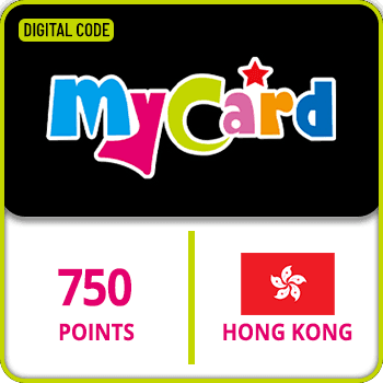 MyCard Gift Card HONG KONG 750 Points