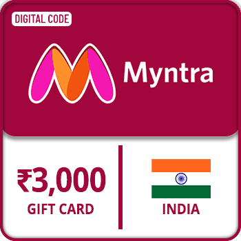 Myntra Gift Card INDIA 3000 INR