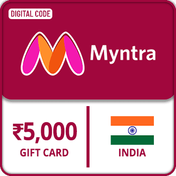 Myntra Gift Card INDIA 5000 INR