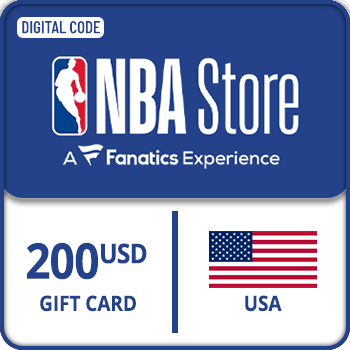 NBA Store Gift Card USA $200