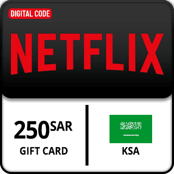 Netflix Gift Card KSA 250 SAR