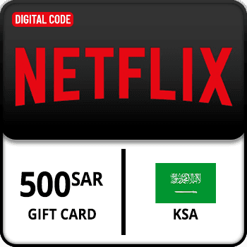 Netflix Gift Card KSA 500 SAR