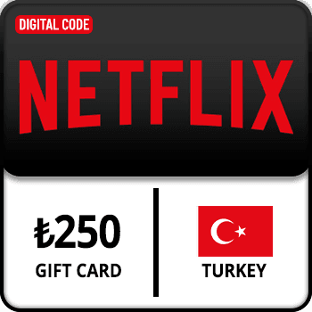 Netflix Gift Card Turkey ₺250
