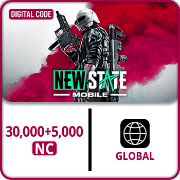 PUBG New State Mobile 30000 NC+5000 Bonus