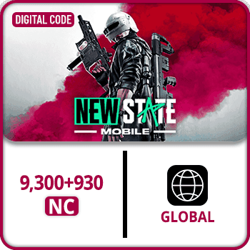 PUBG New State Mobile 9300 NC+930 Bonus
