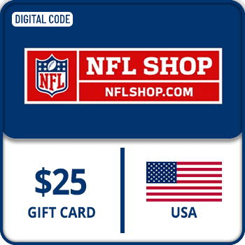 NFL eGift Voucher Gift Card USA $ 25