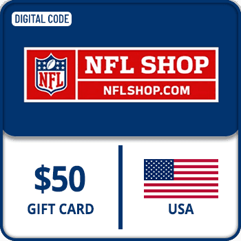 NFL eGift Voucher Gift Card USA $ 50