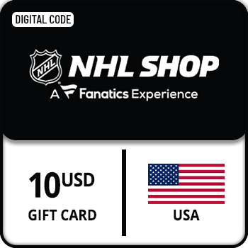 NHL Shop Gift Card USA $10
