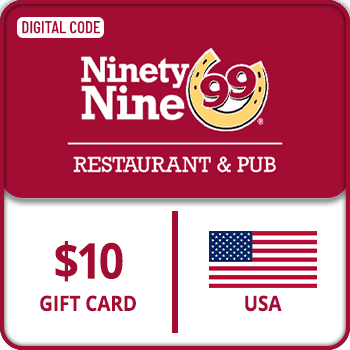 Ninety Nine Restaurant Gift Card USA 10 USD