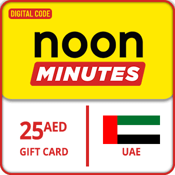 Noon Minutes Gift Card UAE 25 AED