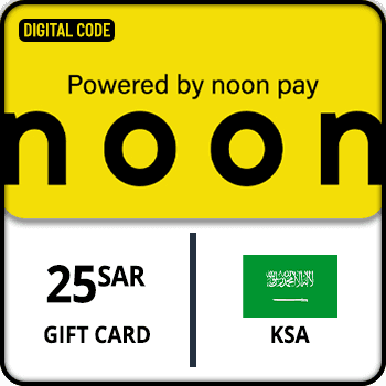 Noon Gift Card KSA 25 SAR