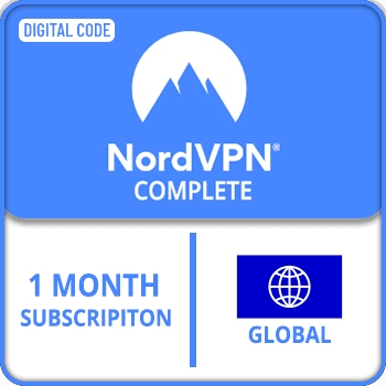 NordVPN COMPLETE Gift Card GLOBAL 1 MONTH