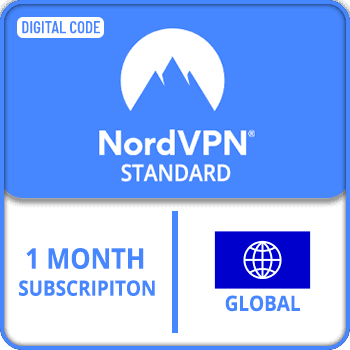 NordVPN Standard Gift Card GLOBAL 1 MONTH