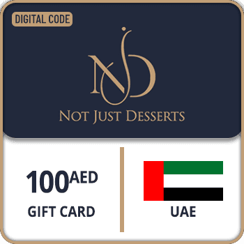 Not Just Desserts Gift Card UAE 100 AED