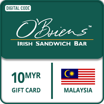 O_Briens Cash E-Voucher Gift Card MALAYSIA MYR 10