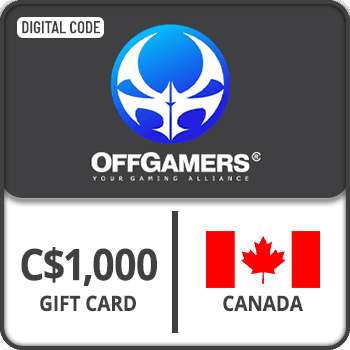 OffGamers Gift Card CANADA CAD 1000