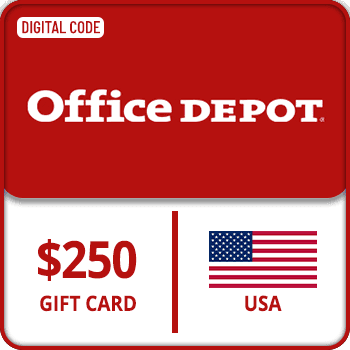 Office Depot eGift Voucher Gift Card USA $250