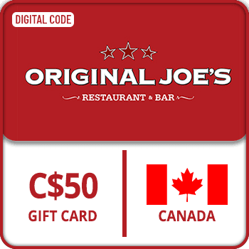 Original Joe_s Gift Card CANADA 50 CAD