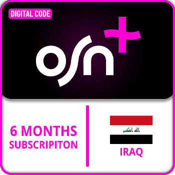 OSN+ Gift Card IRAQ Subscription Months 6