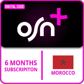 OSN+ Gift Card MOROCCO Subscription Months 6