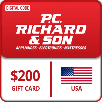 P.C. RICHARD & SON Gift Card USA 200 USD