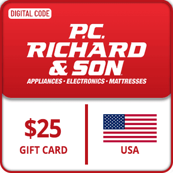 P.C. RICHARD & SON Gift Card USA 25 USD