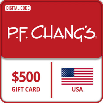 P.F. Chang Gift Card USA 500 UAD
