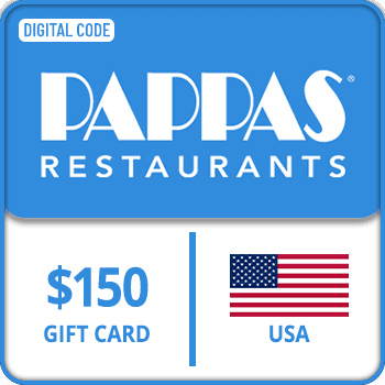 Pappas Restaurants Gift Card USA 150 USD