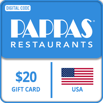 Pappas Restaurants Gift Card USA 20 USD