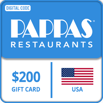 Pappas Restaurants Gift Card USA 200 USD