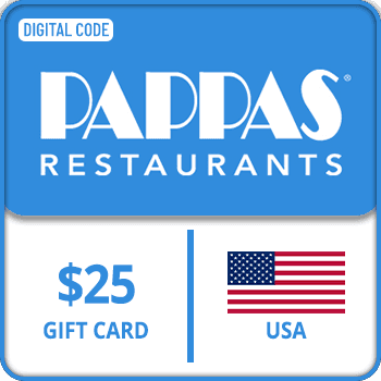 Pappas Restaurants Gift Card USA 25 USD