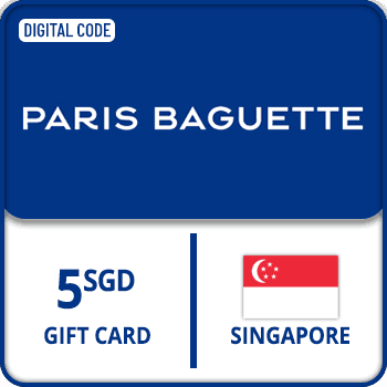 Paris Baguette Gift Card Singapore SGD 5