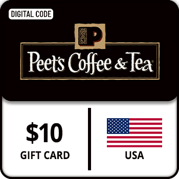 Peets Coffee & Tea Gift Card USA $10