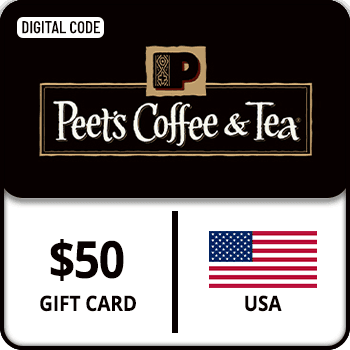 Peets Coffee & Tea Gift Card USA $50