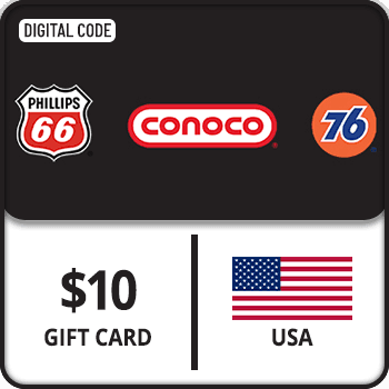 Phillips 66 & Conoco & 76 Gift Card USA 10 USD
