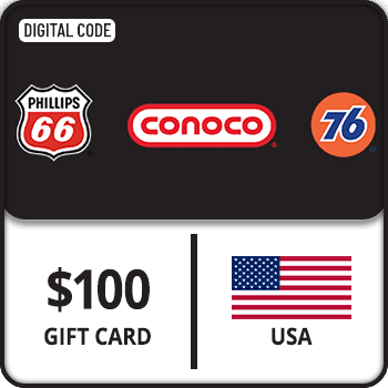 Phillips 66 & Conoco & 76 Gift Card USA 100 USD