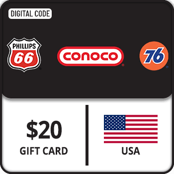 Phillips 66 & Conoco & 76 Gift Card USA 20 USD