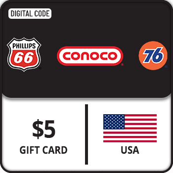 Phillips 66 & Conoco & 76 Gift Card USA 5 USD