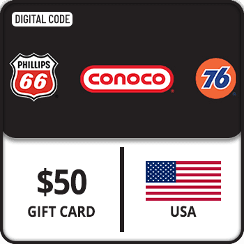 Phillips 66 & Conoco & 76 Gift Card USA 50 USD
