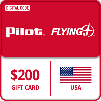 Pilot Flying J Gift Card USA 200 USD