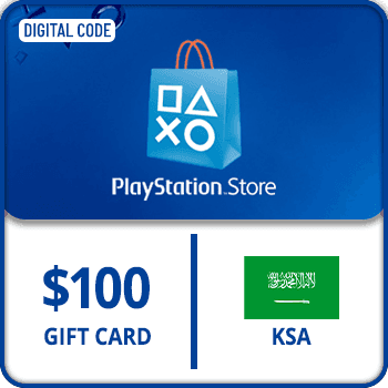 PlayStation Network Card (PSN) KSA $100