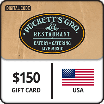 Puckett_s Grocery Gift Card USA 150 USD