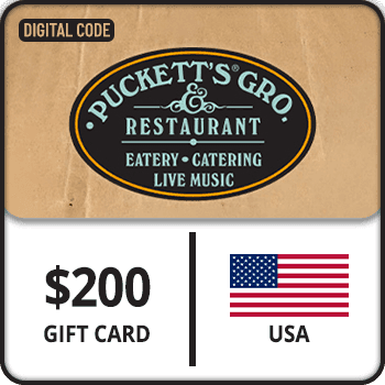 Puckett_s Grocery Gift Card USA 200 USD