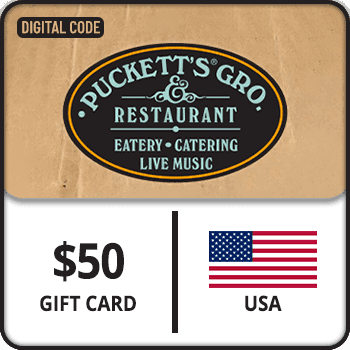 Puckett_s Grocery Gift Card USA 50 USD